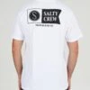 Salty Crew Alpha White S/S Standard Tee -Salty Crew white back
