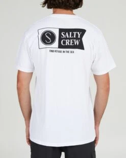 Salty Crew Alpha White S/S Standard Tee